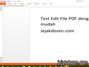 Cara edit teks file format pdf dengan mudah