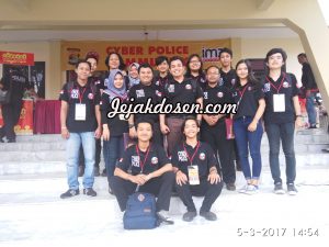 Pelantikan anggota Cyber Police Community di polda Lampung