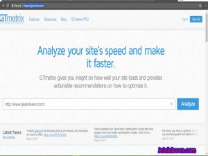 Website terbaik untuk mengukur kecepatan blog dan cara test blog