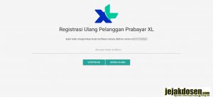 Registrasi ulang nomor hp anda sebelum batas terakhir