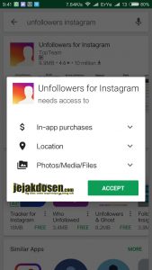 Cara cek yang teman yang unfollow instagram anda
