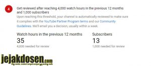 Syarat syarat terbaru mendaftar google adsense via Youtube Syarat syarat terbaru mendaftar google adsense via Youtube