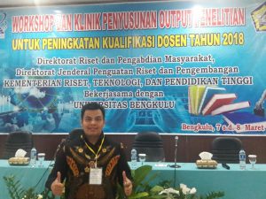 Workshop penyusunan output penelitian di bengkulu