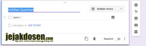 Cara membuat kuesioner secara online dengan google form