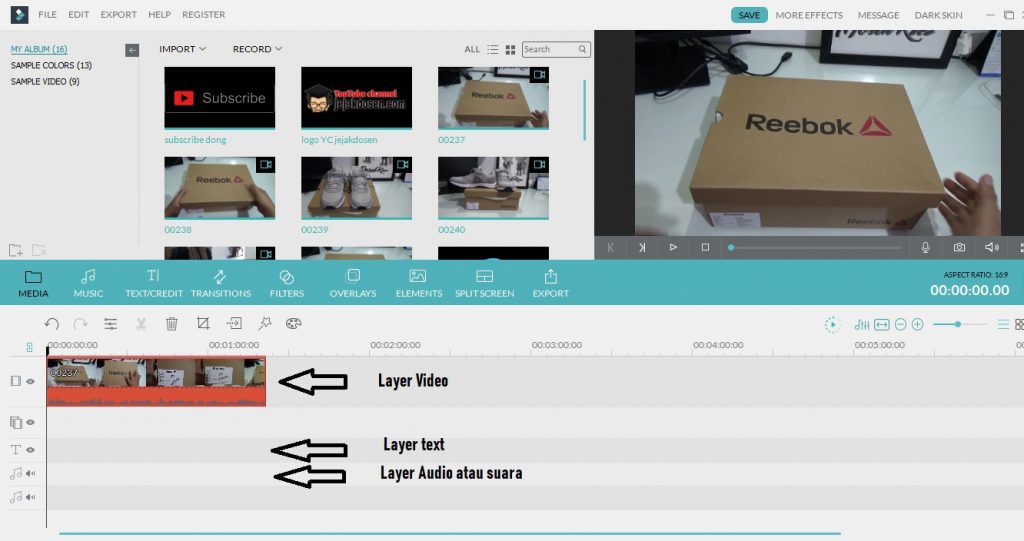 Cara Edit Video dengan Aplikasi Wondershare Filmora