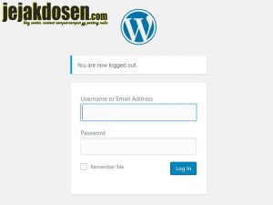 Cara mengganti alamat url login wp admin di wordpress