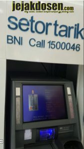 Bagaimana cara setor tunai di ATM BNI Bandar Lampung terbaru